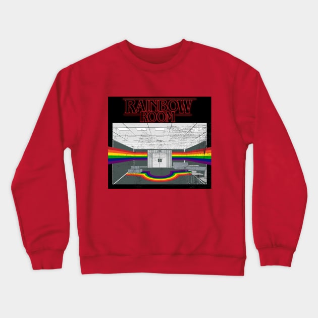 Spend some time in the Rainbow Room Crewneck Sweatshirt by acurwin